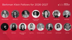 BKC Welcomes 2026-27 Fellows